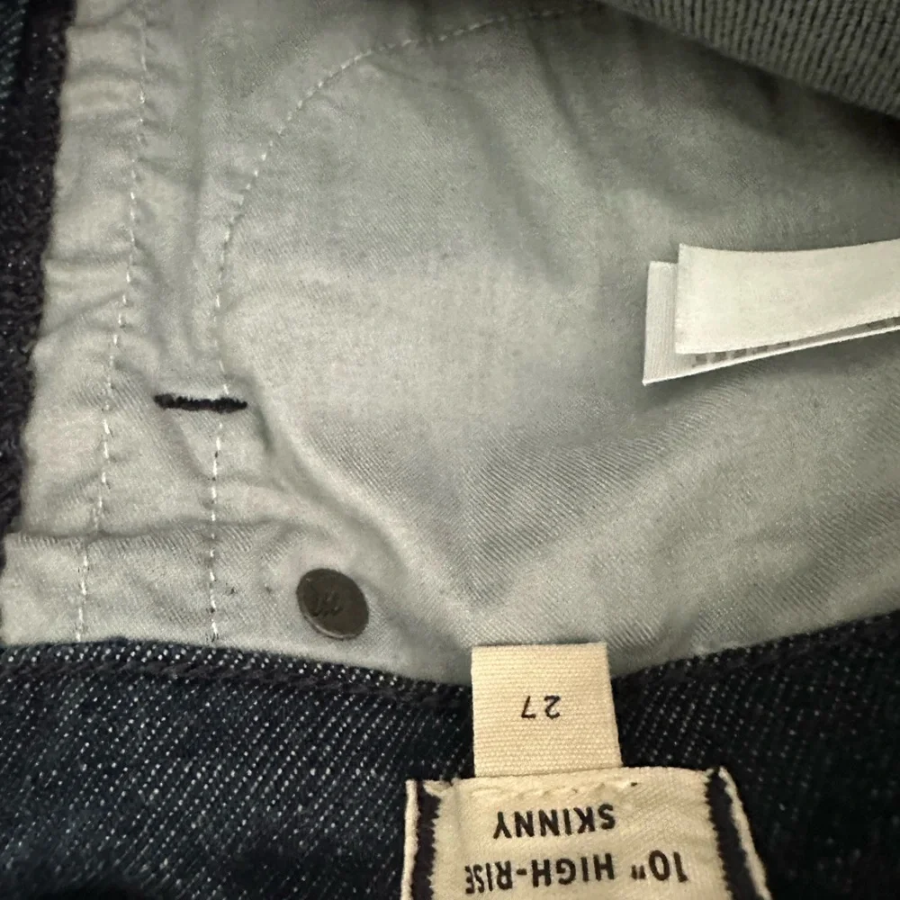 NEW Madewell  High-Rise‎ Skinny Jeans in  Wash Blue Women's Size 27